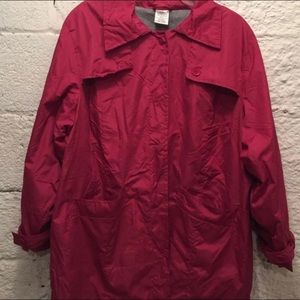 Roamans rose fleece lined jacket